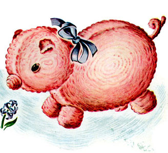 Hyacinth Pig Stuffed Animal Pattern #PC-1501