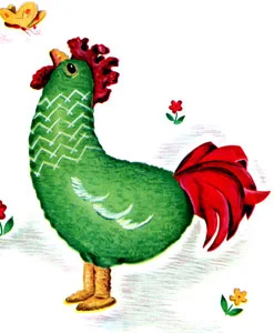 Henry Rooster Stuffed Animal Pattern #PC-1502