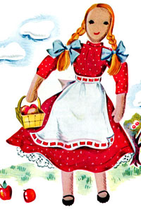 Susan Farmer Stuffed Doll Pattern #PC-1503