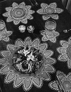 Luncheon Set Pattern #7779