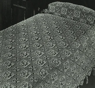 Crochet Bedspread Pattern #6123