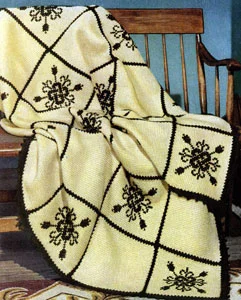 Fireside Formality Afghan Pattern