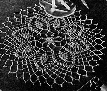 Kingfisher's Nest Doily Pattern #D-123