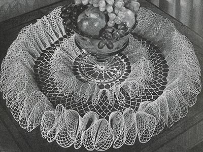 Party Frills Doily Pattern #D-132