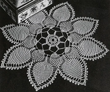 Pineapple Petals Doily Pattern #PD-425