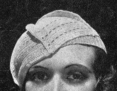 Sectional Draped Hat Pattern #24