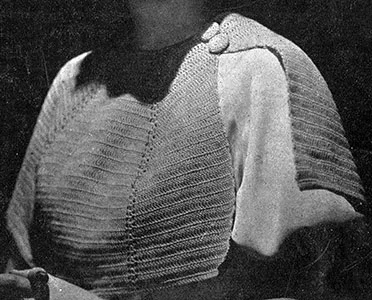 Crocheted Cape Pattern #45