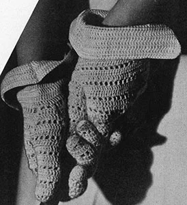 Crocheted Sport Glove Pattern #63