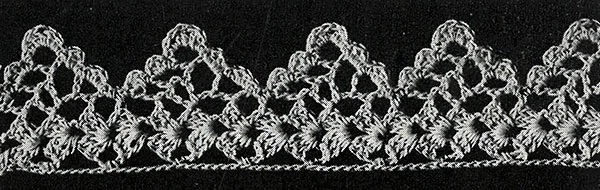 Shell Scallop Edging Pattern #14