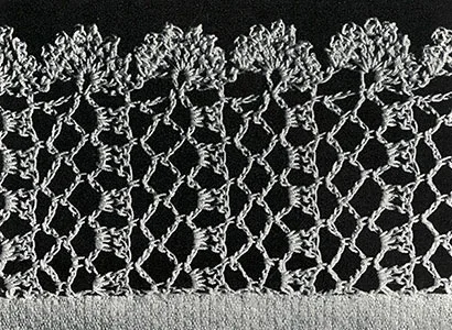 Lattice Lace Edging Pattern #324