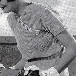 Saddle Shoulder Slipon Pattern #13