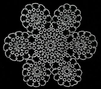 Scalloped Doily Pattern #844