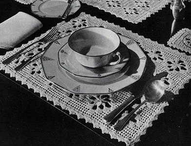 The Petal Luncheon Set Pattern #721