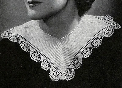 Square Ribbed Collar Pattern #24