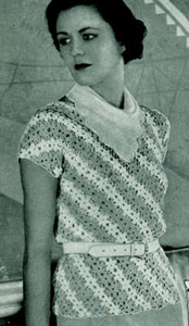 Wild Rose Blouse Pattern #147