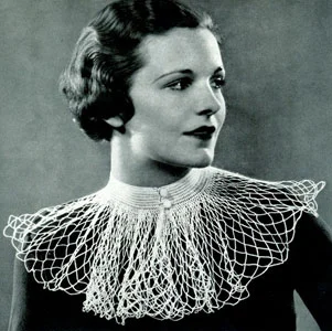 Mesh Net Collar Pattern #294