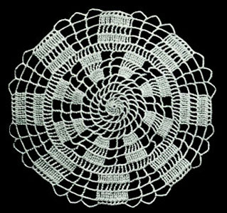 Crooked Ladder Doily Pattern #762