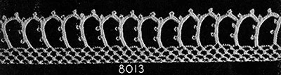 Bois de Boulogne Edging Pattern #8013