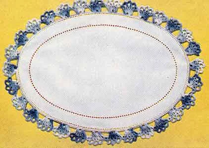 Pomander Walk Edging Pattern #8076