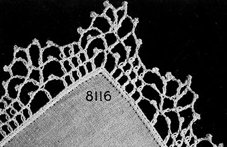 Nocturne Edging Pattern #8116