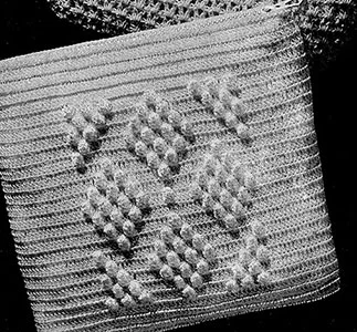 Popcorn Diamond Bag Pattern #2050