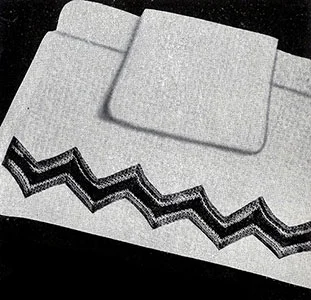 Roman Stripe Band Purse Pattern #8105