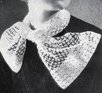 Knot Stitch Scarf Pattern #287