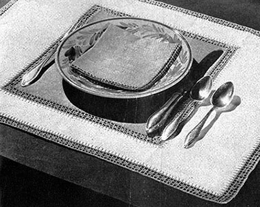 Normandie Luncheon Set Pattern