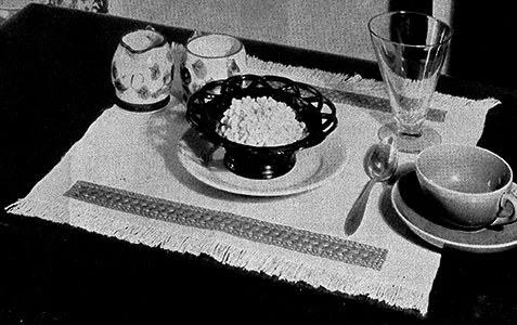 Shell and Space Peasant Banding for Doily Pattern #413