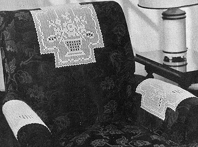 Basket Filet Chair Set Pattern