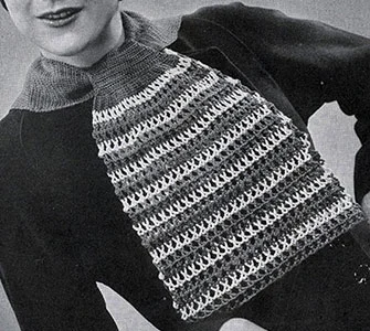 Cross Stitch Scarf Pattern #2126