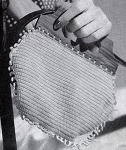 Fringed Bag Pattern #2169