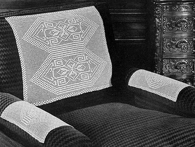 Stained Glass Chair Set Pattern #7004