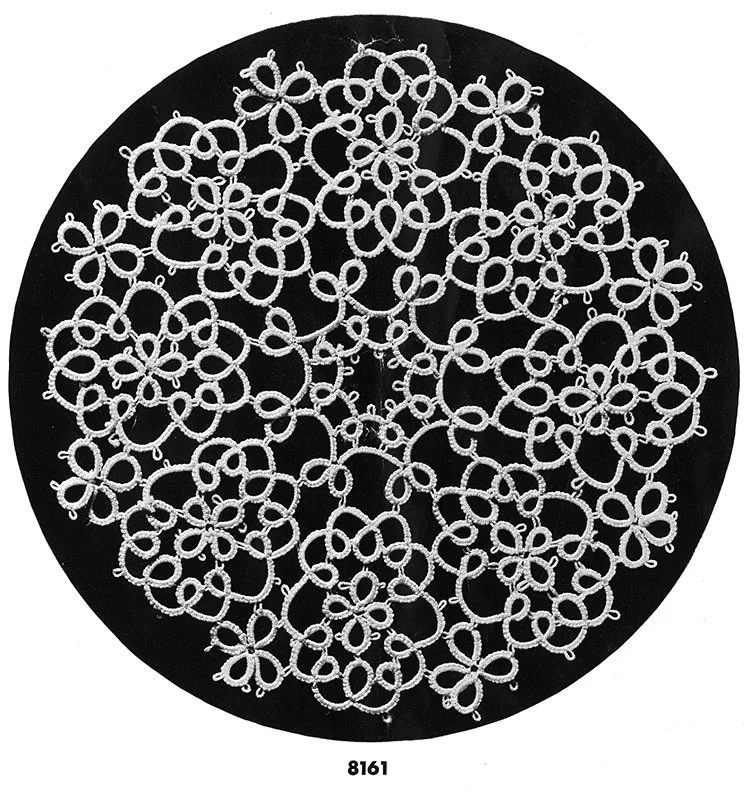 Tatting Doily Pattern #8161