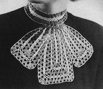 Rick Rack Collar Pattern #2206