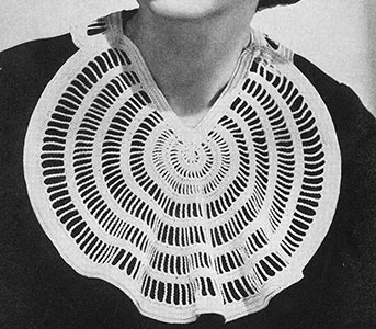 Plastron Collar Pattern #2222