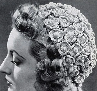 Flower Top Hat Pattern #2239