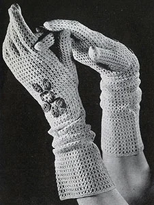 Embroidered Gauntlet Pattern #2241