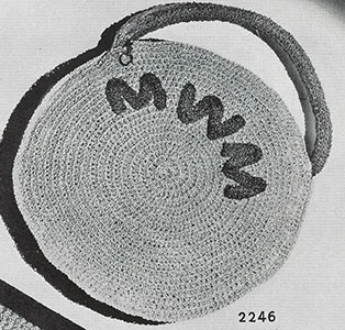 Monogram Handbag Pattern #2246