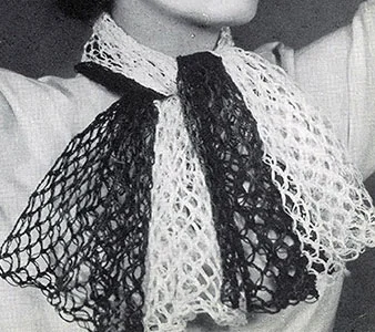 Fishnet Scarf Pattern #2248