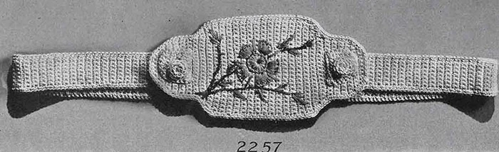 Belt Pattern, No. 2257