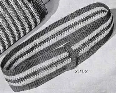 Belt Pattern, No. 2262