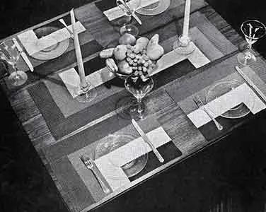 Luncheon Set Pattern