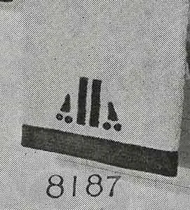 Towel Edging Pattern, No. 8187