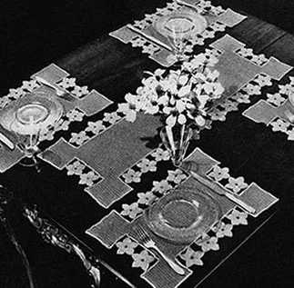 Daffodil Luncheon Set Pattern #7071
