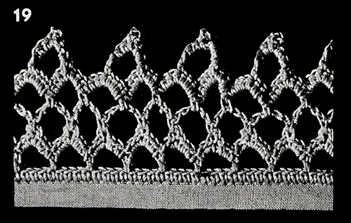 Crocheted Edging Pattern #19