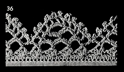 Crocheted Edging Pattern #36
