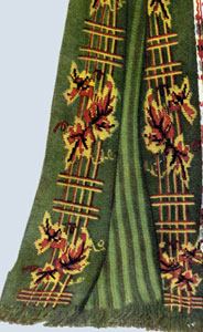 Vine and Trellis Afghan Pattern #5211