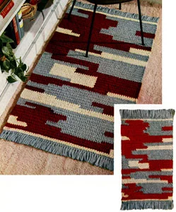 Cliff Dweller Rug Pattern