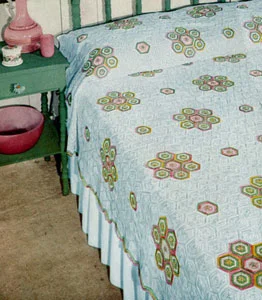Calico Crochet Bedspread Pattern